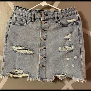Jean skirt
